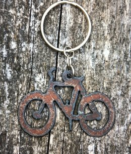 cool water jewelry KC12 Bicycle Charm Key Ring