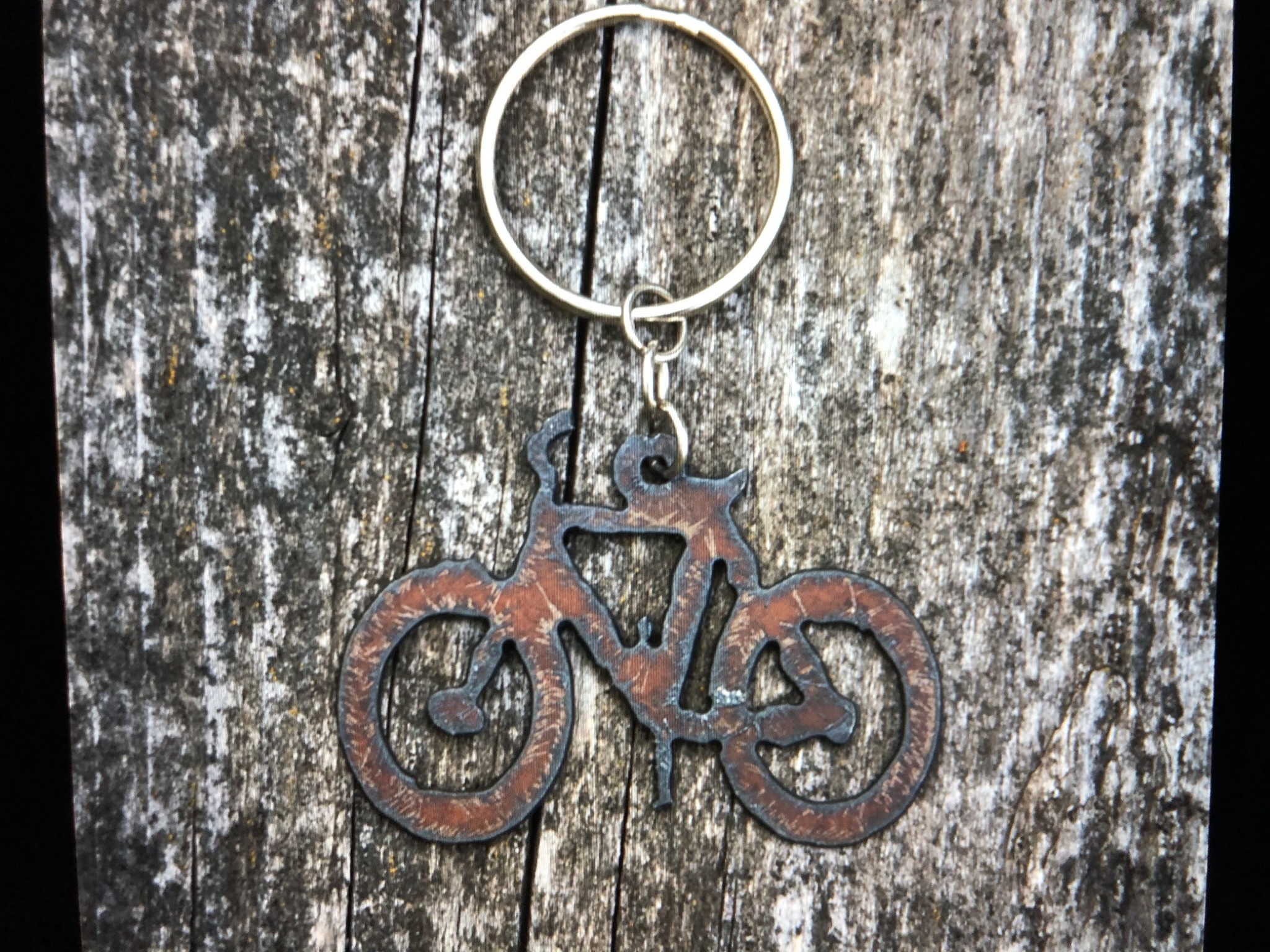 cool water jewelry KC12 Bicycle Charm Key Ring