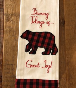Park Design Tidings of Great Joy Towel-Bear*****