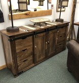 IFD 866 Parota 70" TV Stand  70x18x35
