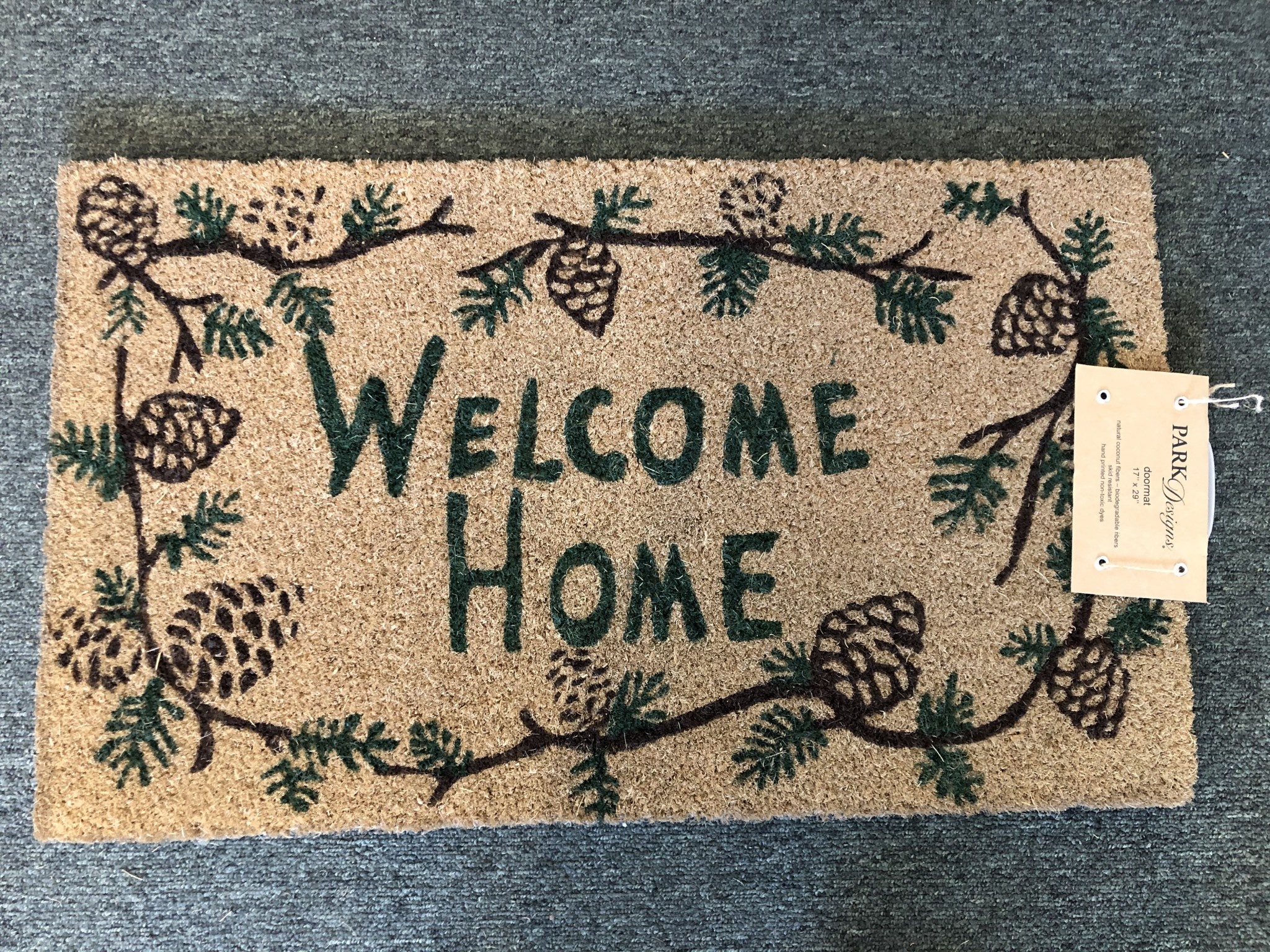 Park Design Pine Ridge (Pinecone) Door Mat