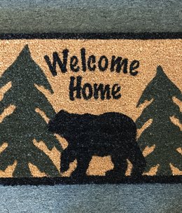 Park Design Welcome Home Black Bear Mat