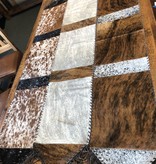 Gaucho Large Cowhide Table Runner 7' x 14"