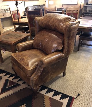 Omnia Alexandria Push Back Recliner (Plain)