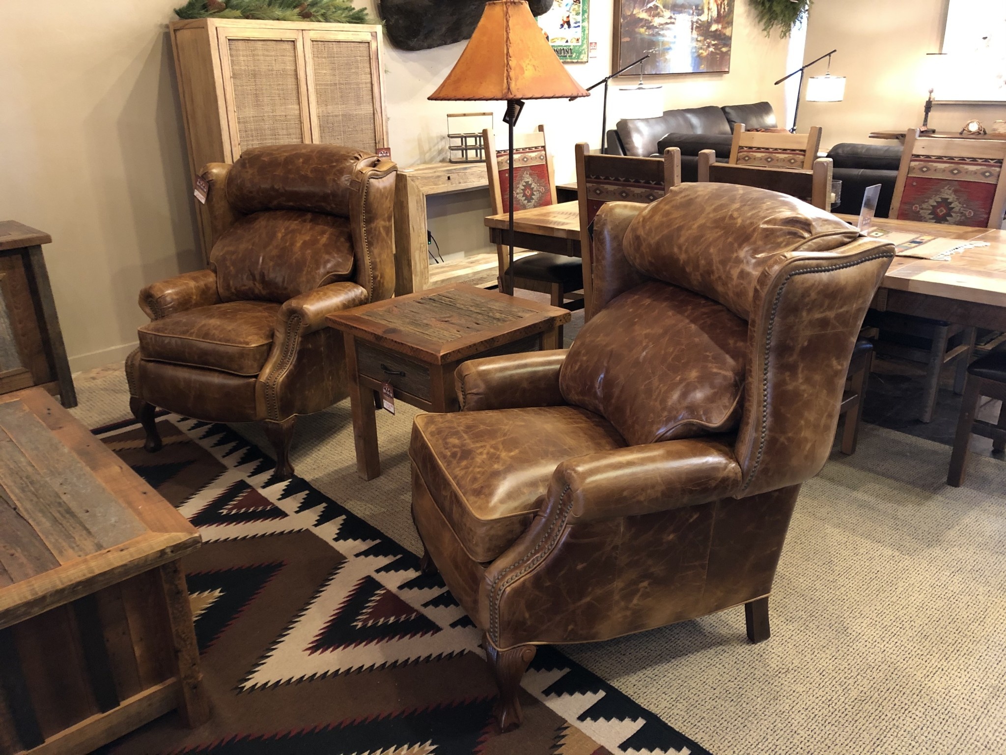 Omnia Alexandria Push Back Recliner (Plain)