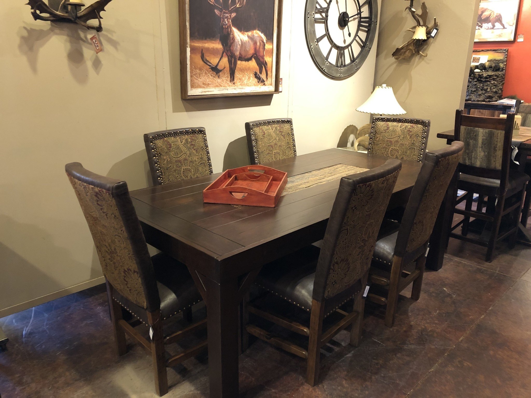 Green Gables Atwater Dining Table  30H x 84W x 42D