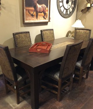 Green Gables Atwater Dining Table  30H x 84W x 42D