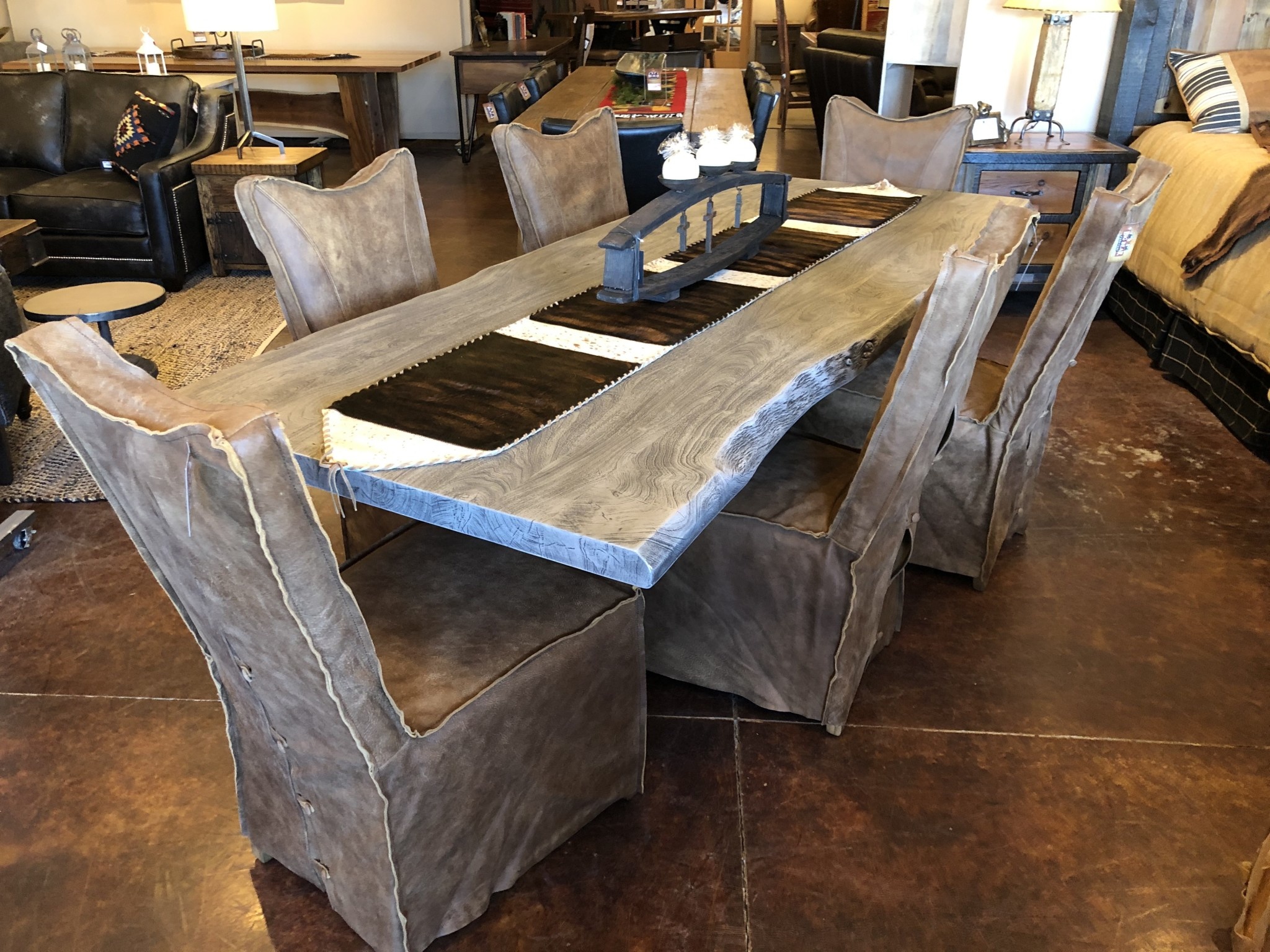 Edge Dining Table Large Big Bear Furniture