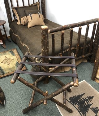 ALBC Hickory Luggage Rack