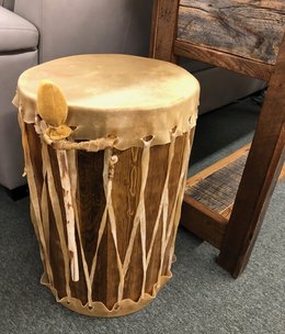 Kevan Peterson Medium Drum Side Table 19" x 24"H
