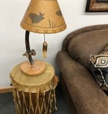 Kevan Peterson Medium Drum Side Table 19" x 24"H