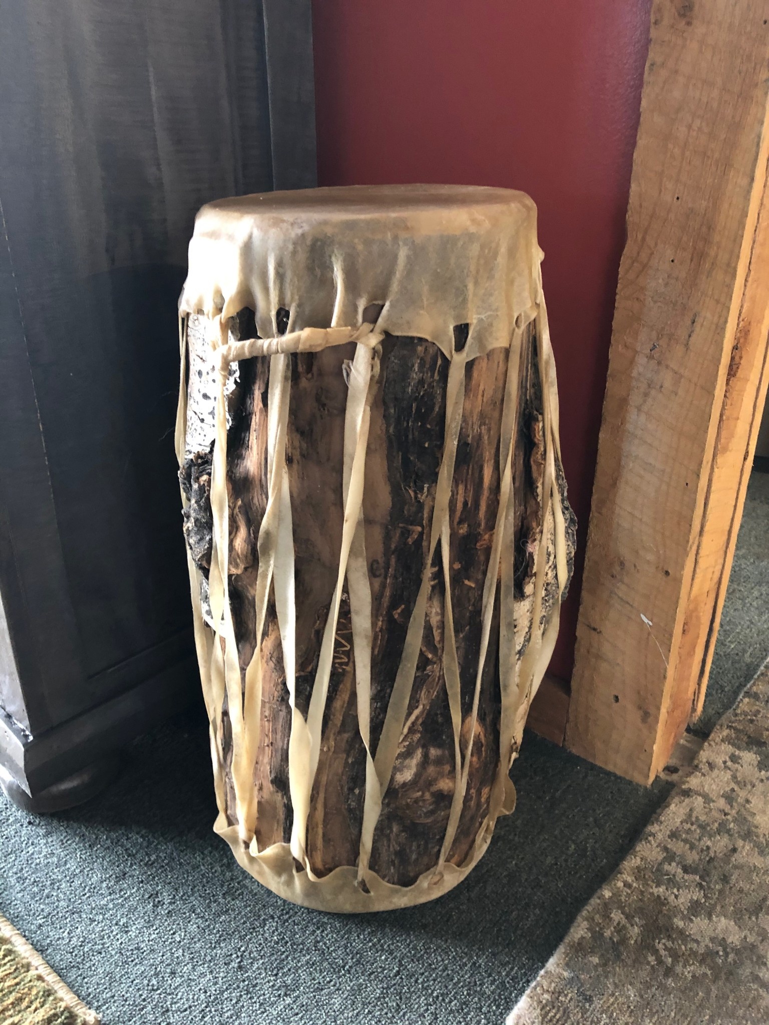 Kevan Peterson Tall Drum  28"H