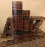 Uma A-Z Wood Bookends Pair