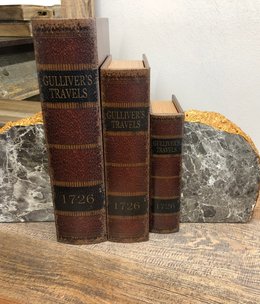 Uma Faux Marble Bookends Pair