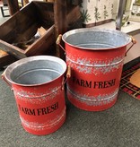 Uma Large Red Pail (98485)