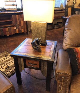 Cody Cody Side Table with 1 Dwr 25Hx24Wx24D
