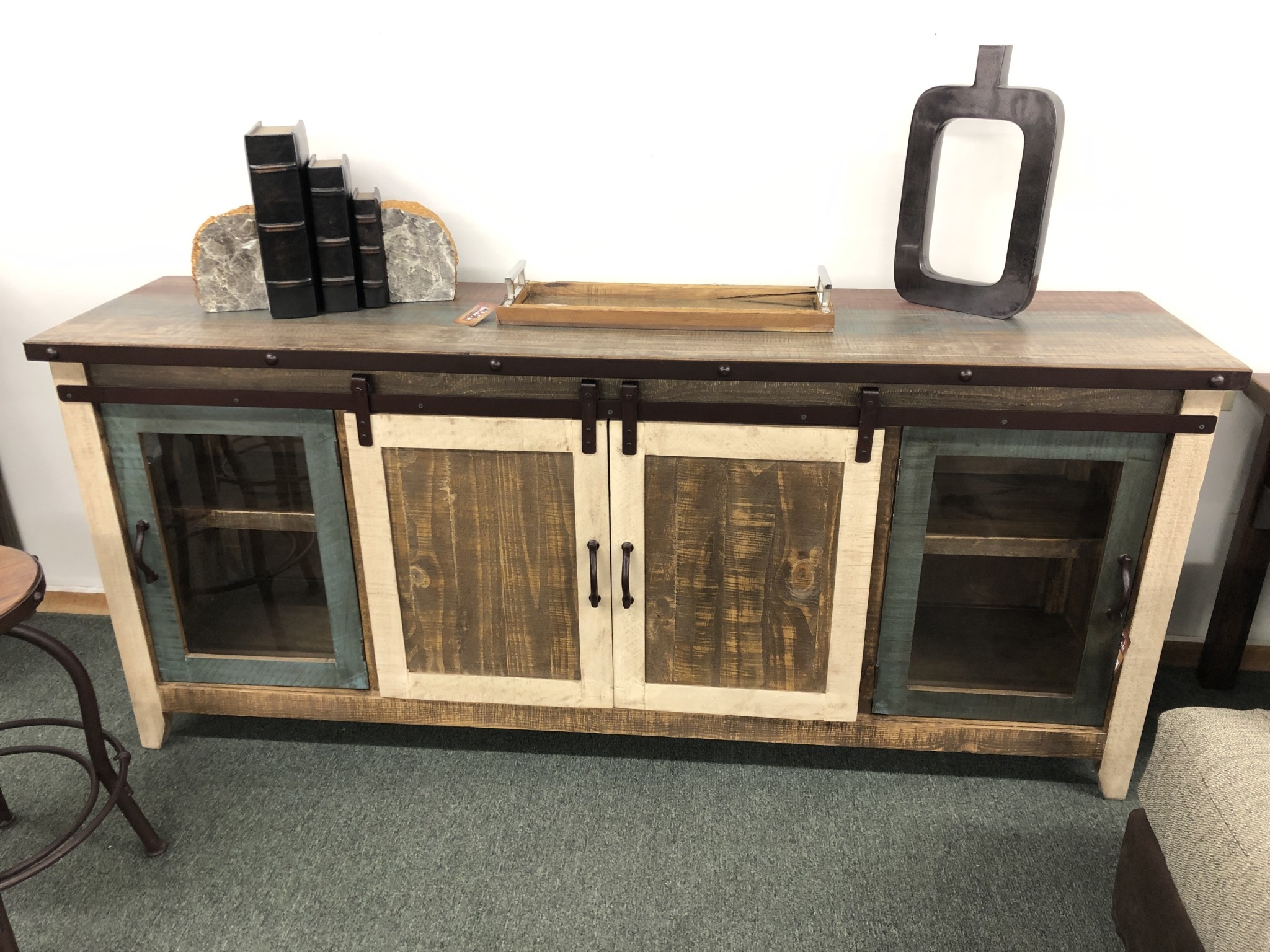 IFD 962- 80" TV Stand-Ant  80x19x35