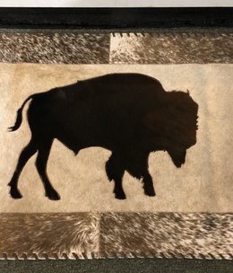 Gaucho Cowhide Buffalo 2x4 Rug