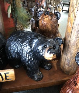 Wood Carving Outlet 15" Carved Walking Bear