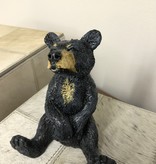 MCE Industries Rustic Resin Paperweight Bear