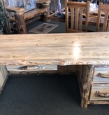 MCE Industries Rustic Log Desk