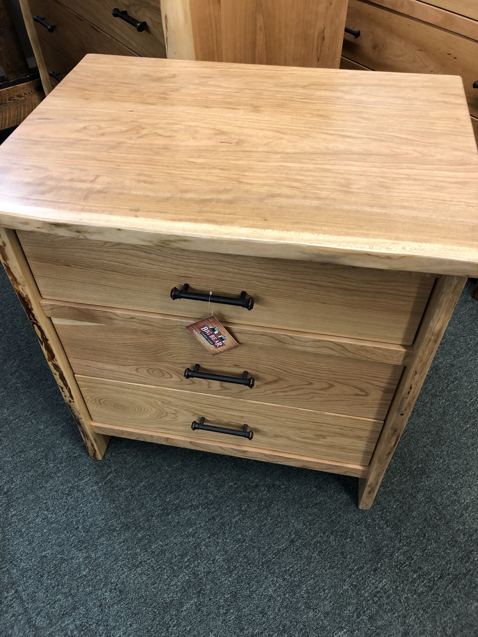 Green Gables Kettle Creek 3 Drawer Nightstand 30x28x20