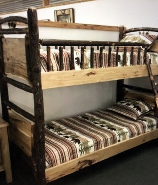 ALBC Hickory Twin/Twin Bunkbed