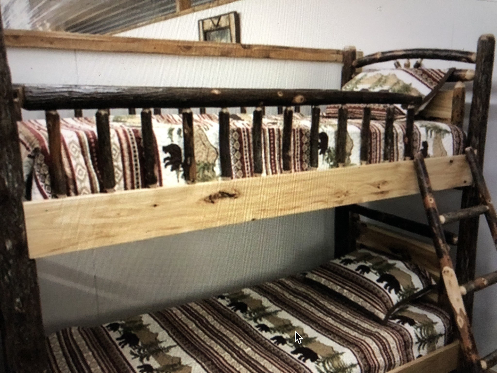 ALBC Hickory Twin/Twin Bunkbed