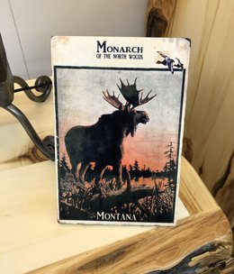 Classic Outdoor Magazines #20 Monarch Moose 6x9 Table Topper Classic Outdoor Magazines #20 Monarch Moose 6x9 Table Topper