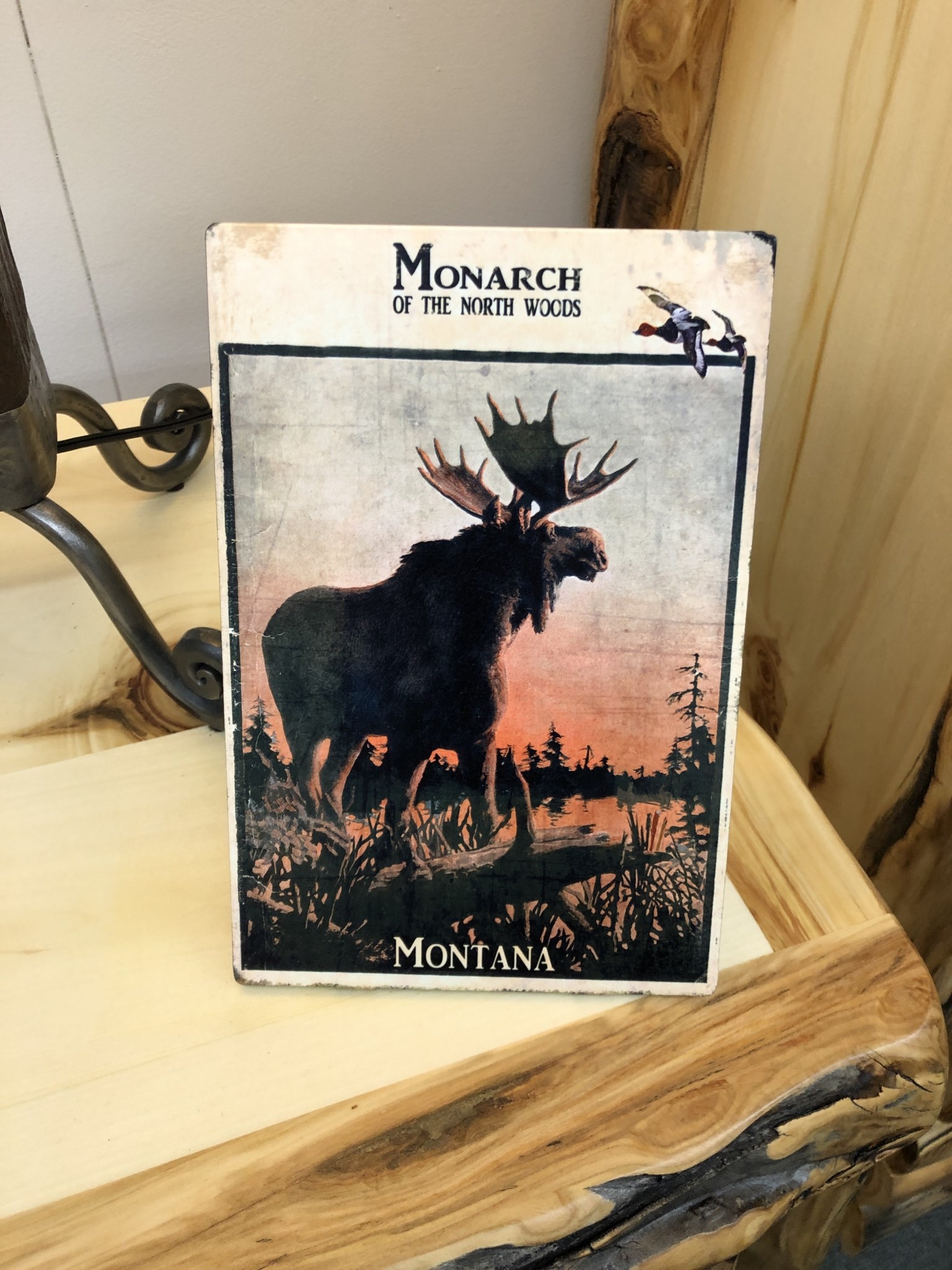 Classic Outdoor Magazines #20 Monarch Moose 6x9 Table Topper