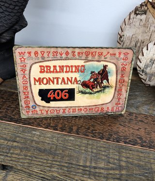 Classic Outdoor Magazines #18 Branding Montana Table Topper