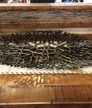 Crestview Tree Branch Decorative Plate 24x13.5x2