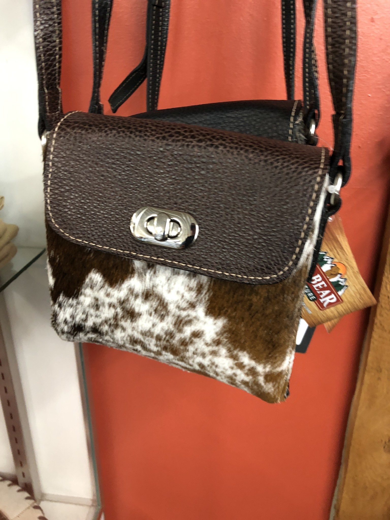 Gaucho Ladies Crossbody Cowhide Purse #4