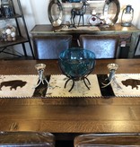 Gaucho Large Buffalo Cowhide Table Runner 7' x 14"