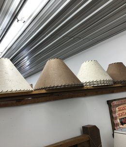 Rustic log 19" PLAIN Lampshade