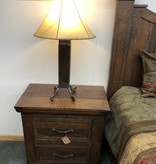 IFD 1200 Madiera 2 Drawer Nightstand 29x17x26.5H
