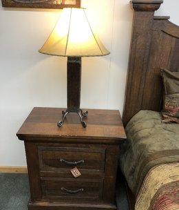 IFD 1200 Madiera 2 Drawer Nightstand 29x17x26.5H