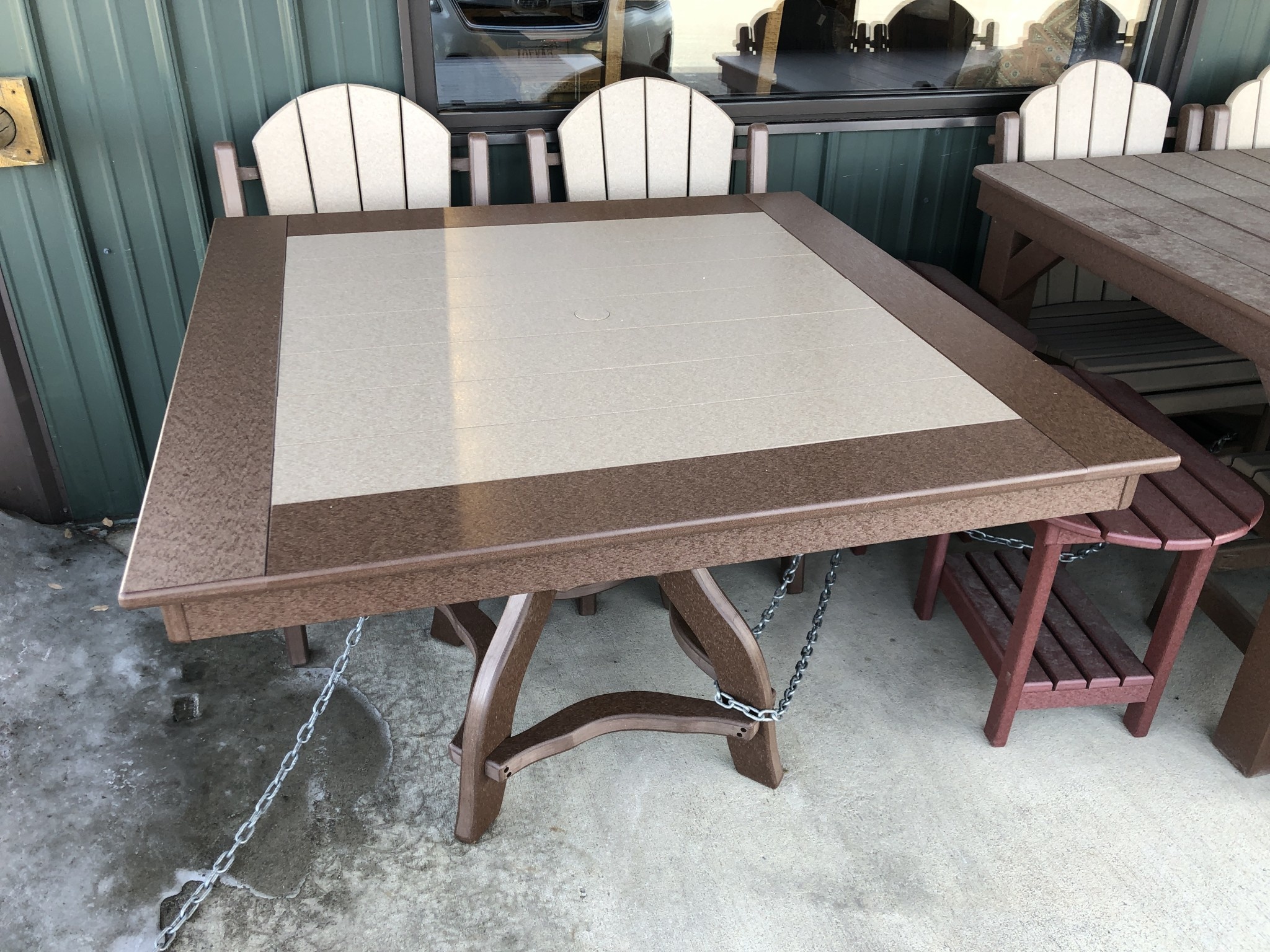 ALBC 44" Poly Square Table