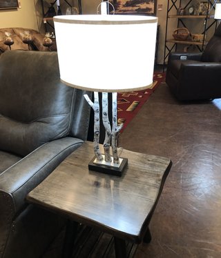 pacific coast White Forest Table Lamp  10x16x30.25