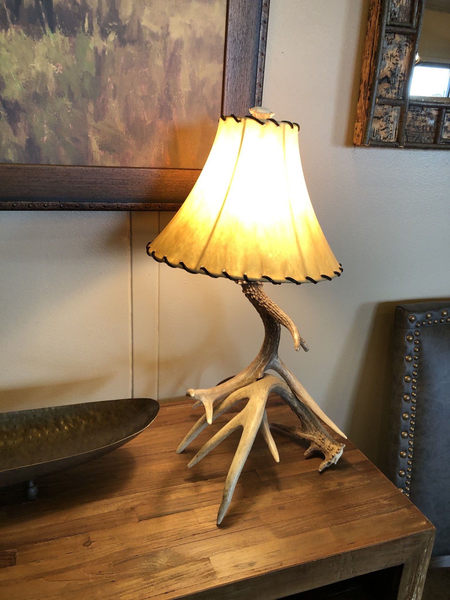 Fish Whitetail Table Lamp
