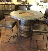 HTD New York COUNTER Height Chair 17x22x42