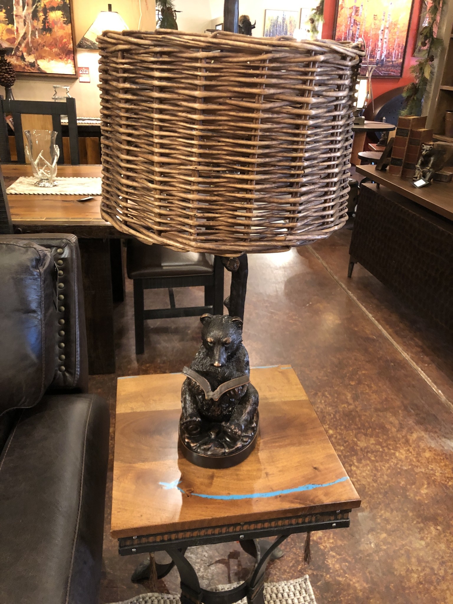 Crestview Bear Knowledge Table Lamp