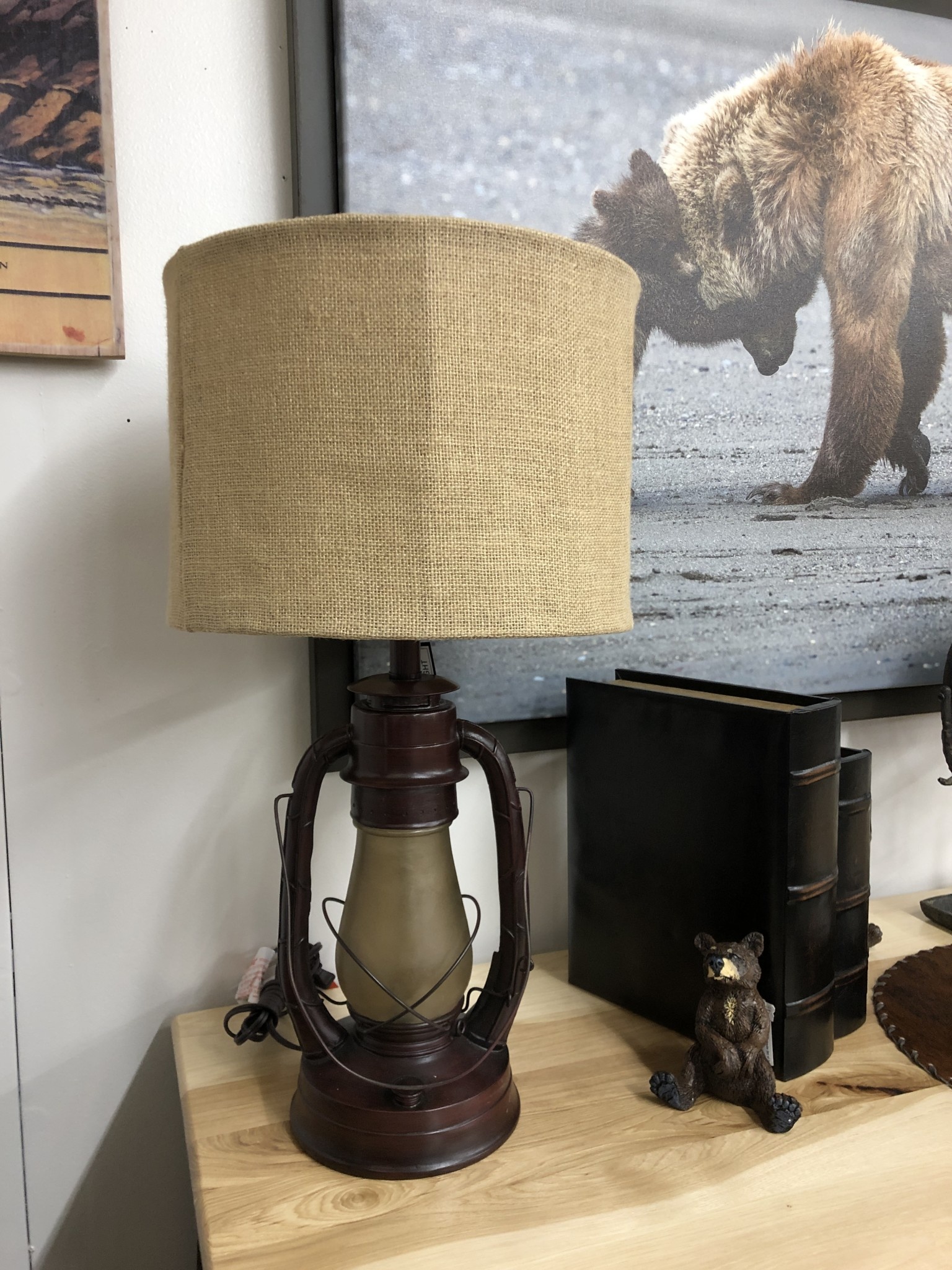Crestview Lauren Lantern Table Lamp