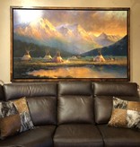 Colt Idol "Valley of the Protector" Framed 84W x 52H