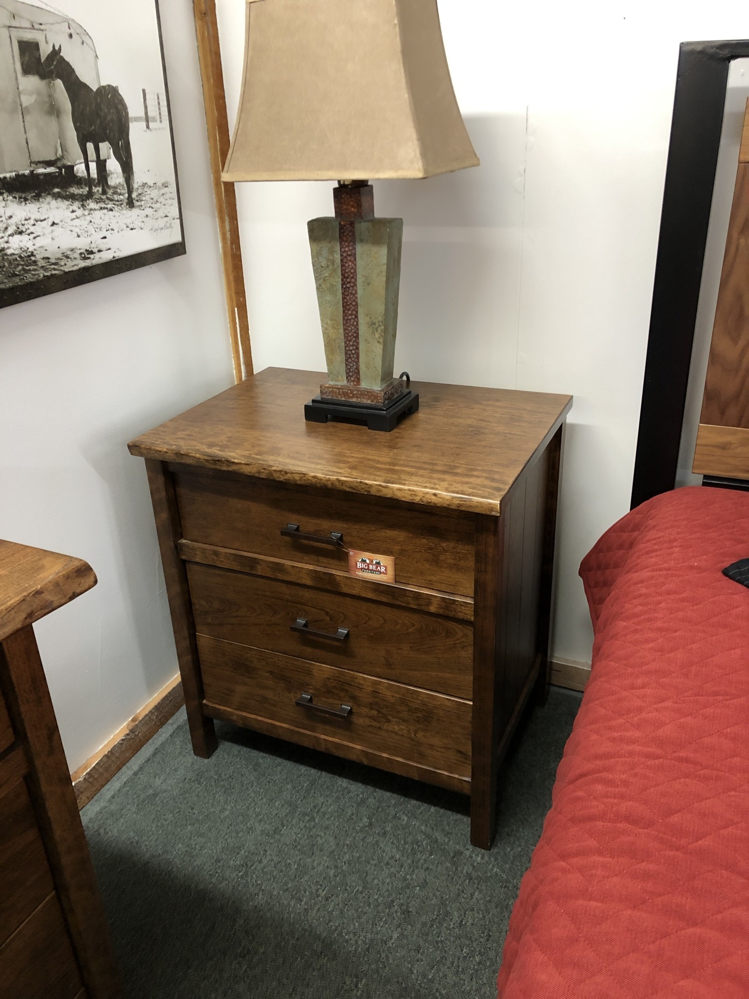 Green Gables Laurel Summit 3 Drawer Nightstand