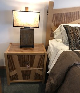 Green Gables Glasgow 2 Drawer Nightstand 28H x 28W x 18D