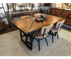 Lava 6' Dining Table 31H x 72W x 38D - Big Bear Furniture