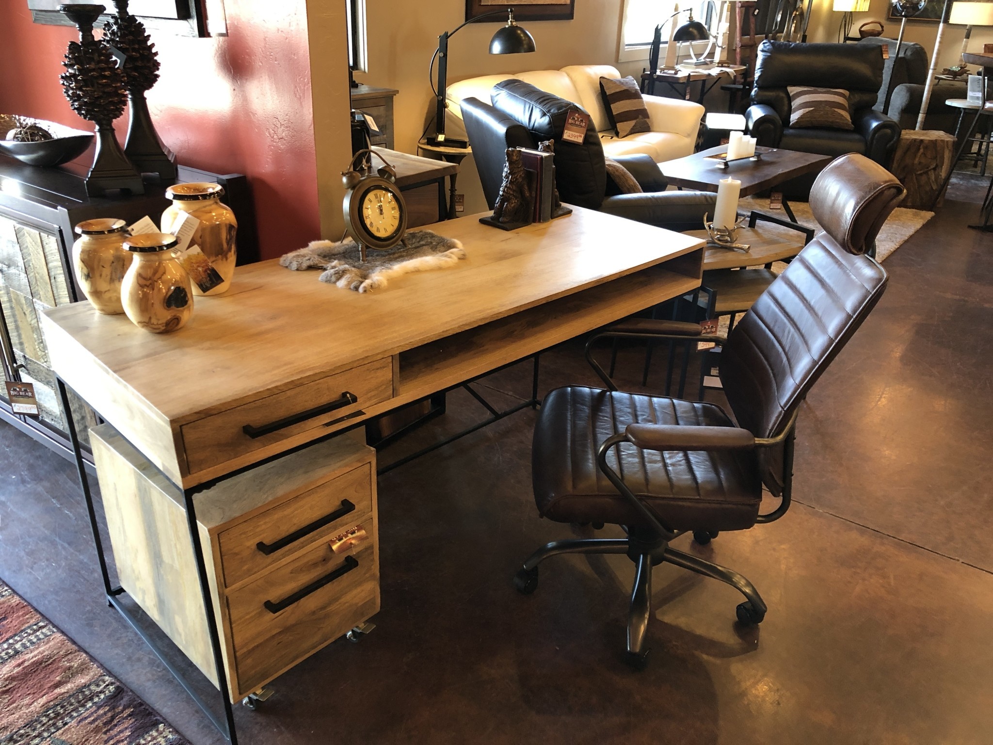 Moes Colvin Desk 60x24x30.5