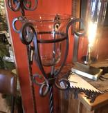Largest Wrought Iron Bowl or Platter Stand Tallest