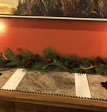 Sullivans 6ft Pine/Antler Garland